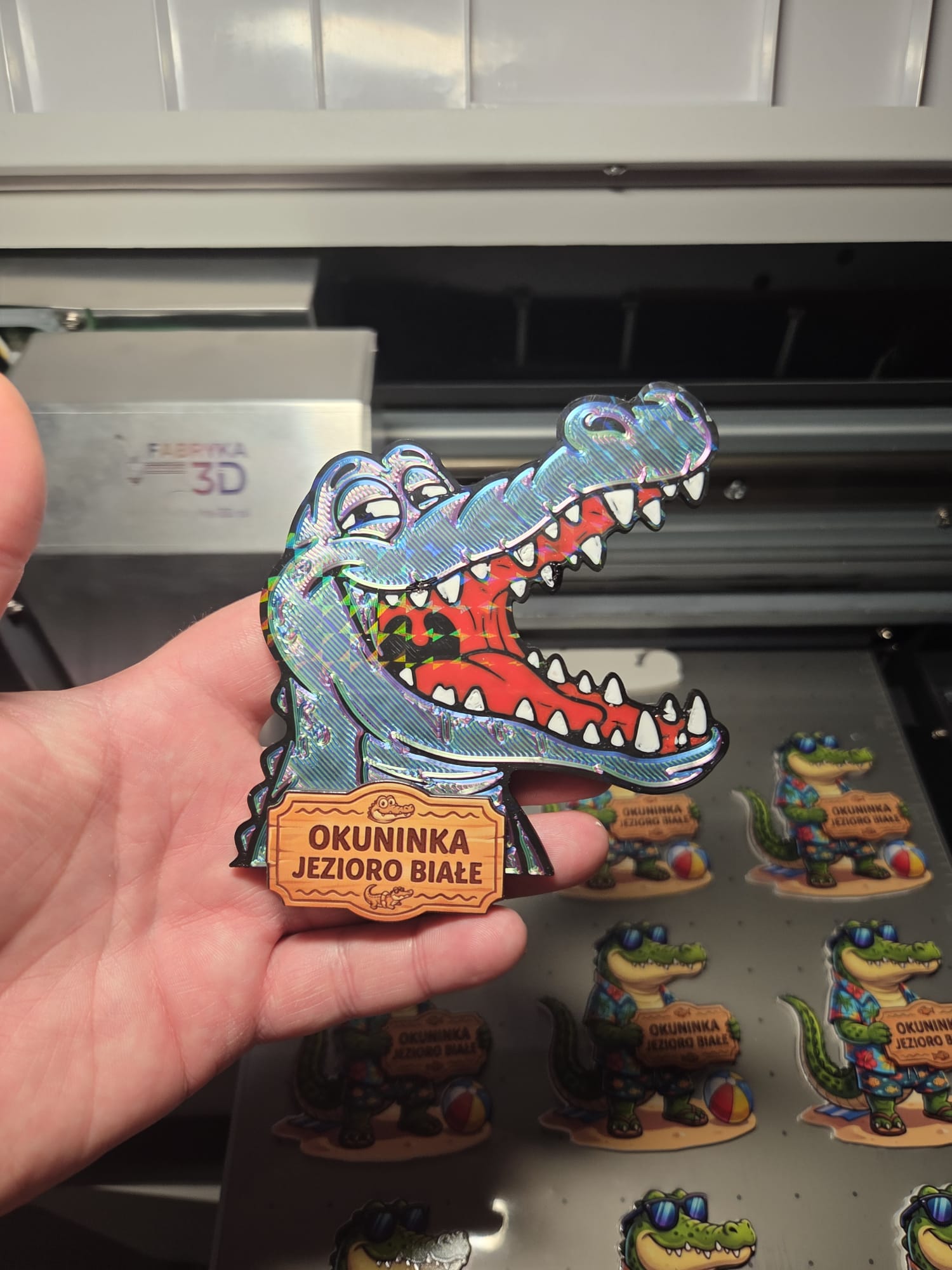 Personalizowane magnesy patriotyczne i militarne z Orłem Białym na zamówienie - realizacja Fabryka 3D