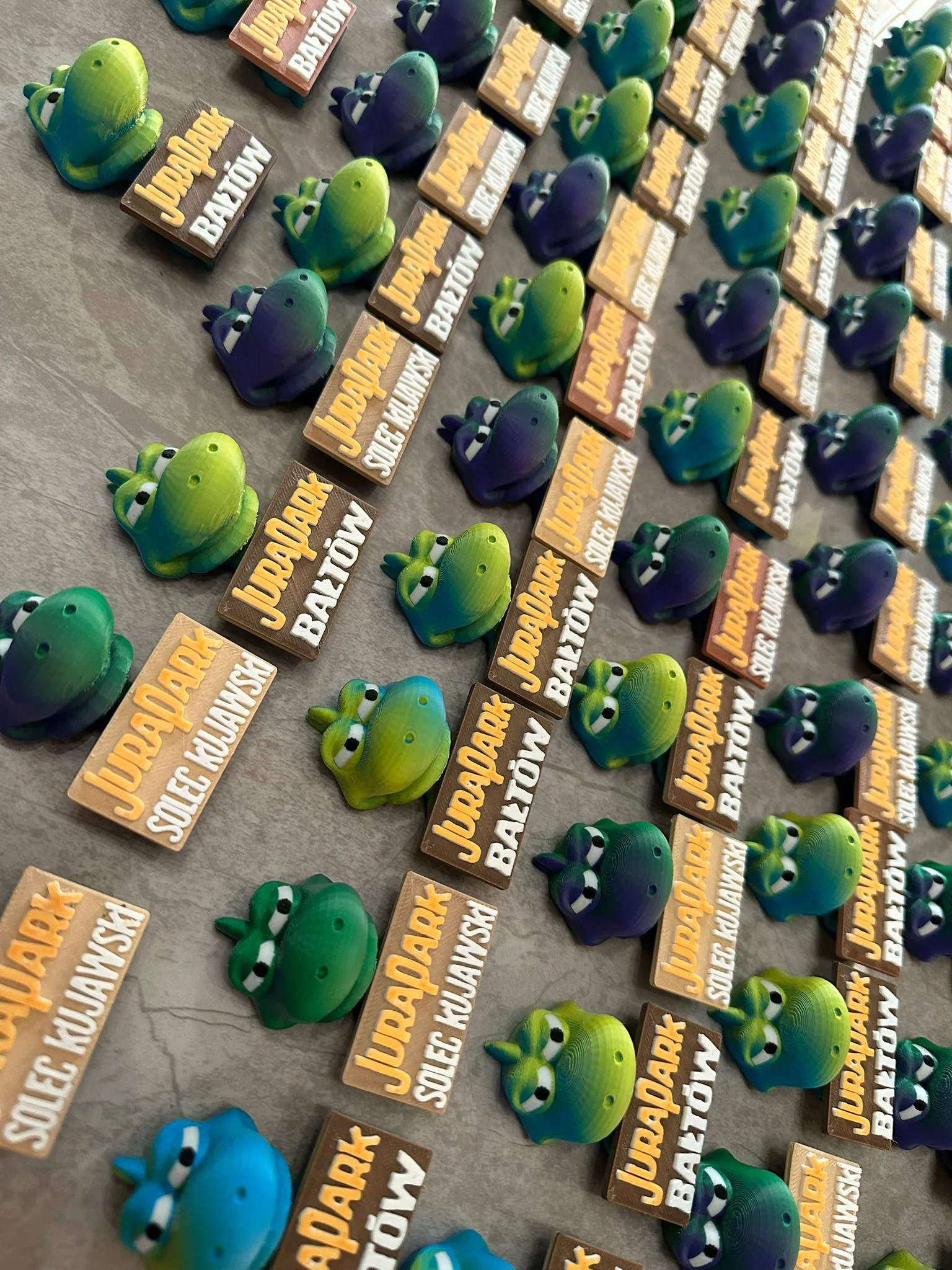 Magnesy 3D Dinozaury